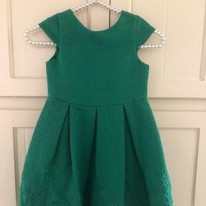 Janie and Jack green dress size 4.